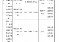 浦发银行榆林分行被罚23万元：因贷款“三查”不审慎