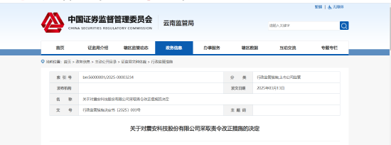 多项公司管理问题被曝光 震安科技被责令整改